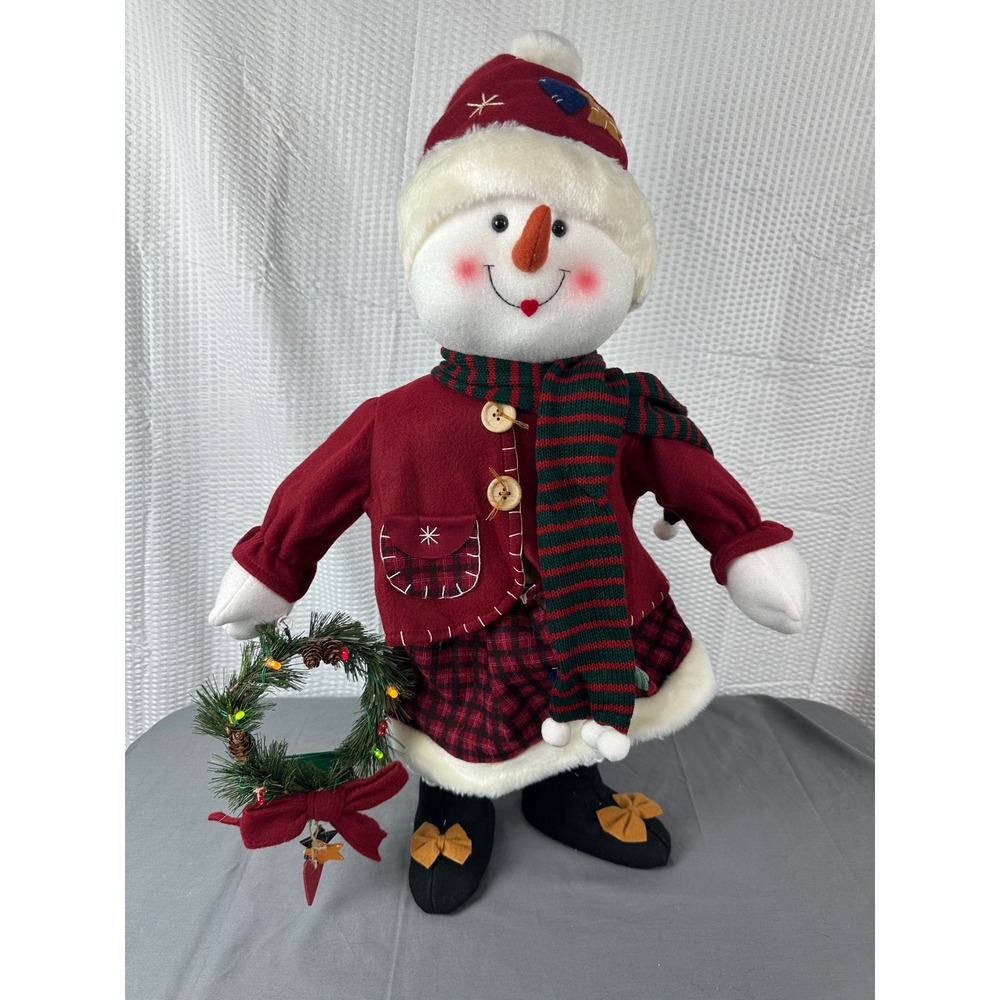 NOS Avon TINA The Lighted Snowlady Christmas - NIB